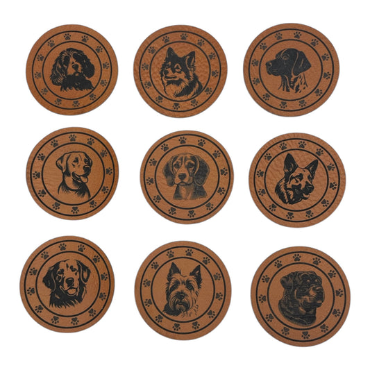 Silitettävä keinonahkamerkki koirarodut